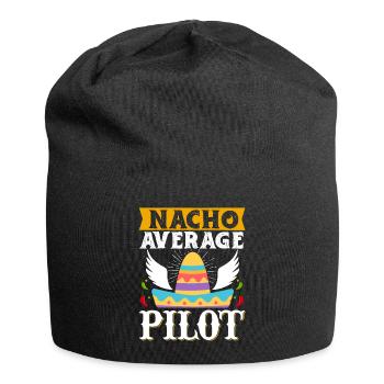 Cinco de Mayo Nacho Average Pilot Aviation Mexikan - Jersey-Beanie - Schwarz - Vorne