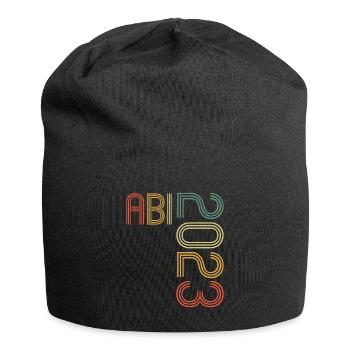 Abitur Gymnasium Femmes et Hommes Abi 2023 - Bonnet en jersey - noir - Devant