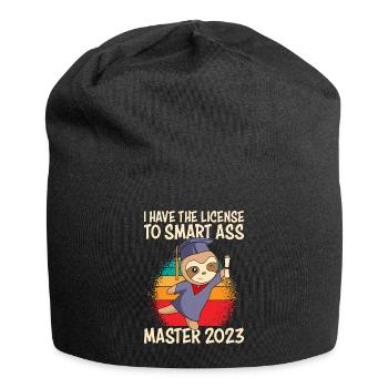 Master 2023 Licence à Clever Shit - Bonnet en jersey - noir - Devant
