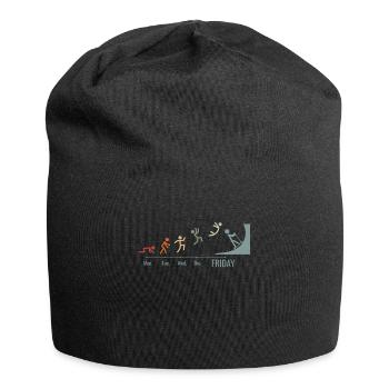 Kick Scooter Kick-scooter Vintage Kick Scooter - Jersey Beanie - black - Front