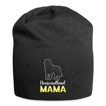 Terre-Neuve Chien de Terre-Neuve - Bonnet en jersey - noir - Devant