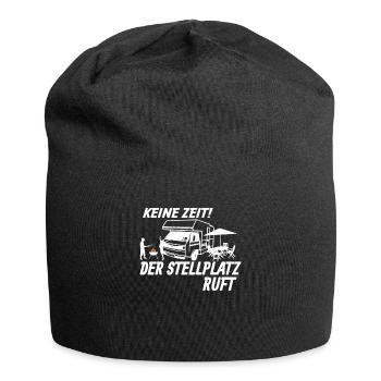 Camper Gift Idea Camping - Bonnet en jersey - noir - Devant