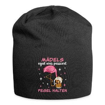 Flamingo JGA - Jersey-Beanie - Schwarz - Vorne