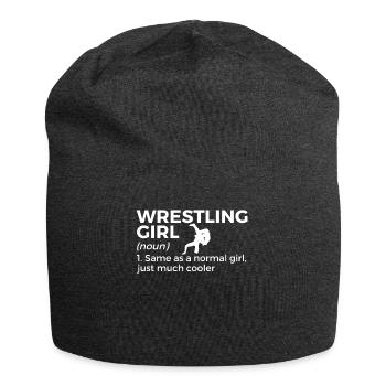 Wrestling - Jersey-Beanie - Anthrazit - Vorne