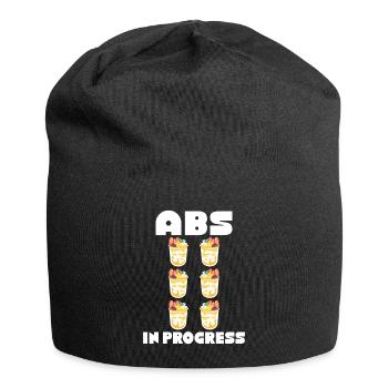 Ich liebe Milchshakes Milchshake Geschenk - Jersey-Beanie - Schwarz - Vorne
