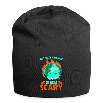 Climate Change Is Real Awareness Climate Activist - Jersey-Beanie - Schwarz - Vorne