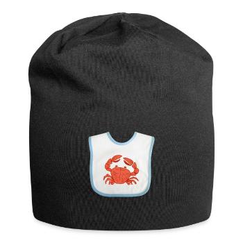 Alaska Geschenk Kinder Herren Damen USA Natur Eis - Jersey-Beanie - Schwarz - Vorne