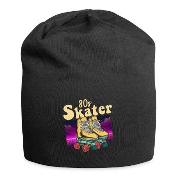 Inline Skater - Jersey-Beanie - Schwarz - Vorne