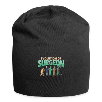 Entwicklung Des Chirurgen - Jersey-Beanie - Schwarz - Vorne