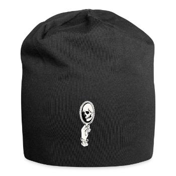 Gothic - Jersey-Beanie - Schwarz - Vorne