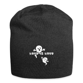 Halloween witching hour Halloween costume - Jersey Beanie - charcoal grey - Front