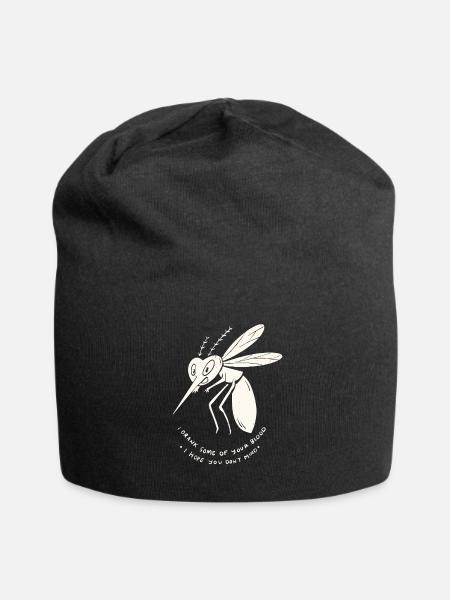 Moskito - Jersey-Beanie - Schwarz