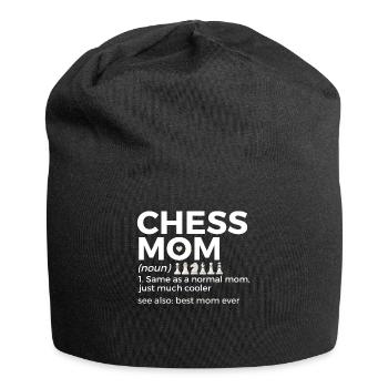 Chess Player - Jersey Beanie - black - Front