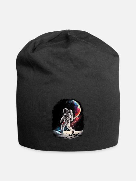 Astronaut Cosmonaut Sci-Fi character - Jersey-Beanie - Schwarz