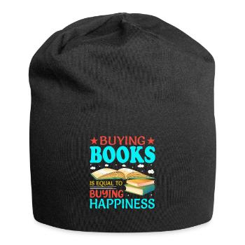 The purchase of books is synonymous with the - Jersey Beanie - black - Front