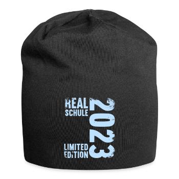 Realschule bestanden Realschulabschluss 2023 - Jersey-Beanie - Schwarz - Vorne