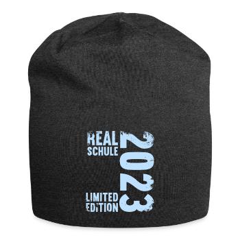 Realschule bestanden Realschulabschluss 2023 - Jersey-Beanie - Anthrazit - Vorne