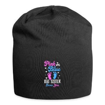 Older sister - Jersey Beanie - black - Front