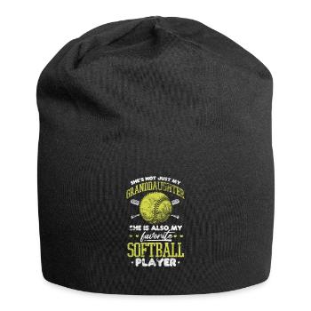 Softball - Jersey Beanie - black - Front