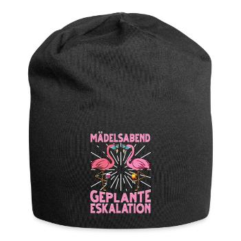 Flamingo JGA - Jersey-Beanie - Schwarz - Vorne
