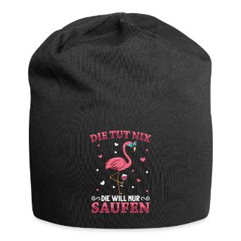Flamingo JGA - Jersey-Beanie - Schwarz - Vorne