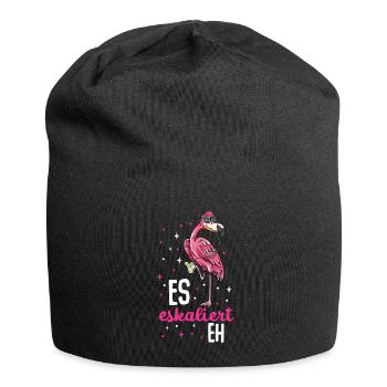 Flamingo JGA - Jersey-Beanie - Schwarz - Vorne