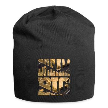 DREAM BIG - Jersey Beanie - black - Front