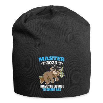 Master 2023 Licence à Clever Shit - Bonnet en jersey - noir - Devant