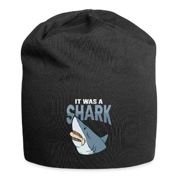 Amputiertes Bein Beinprothese Prothese Amputation - Jersey-Beanie - Schwarz - Vorne
