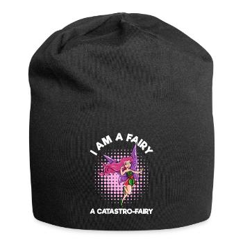 Fairy Fairycore Je suis une Catastro-Fairy Women - Bonnet en jersey - noir - Devant