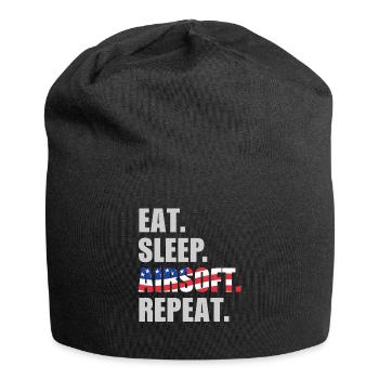 Schießen Spiele Gun Aim Lovers Sport schießen Airs - Jersey-Beanie - Schwarz - Vorne