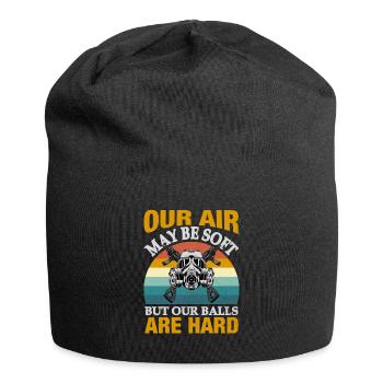 Schießen Spiele Sport Schießen Airsoft Gun Aim Lov - Jersey-Beanie - Schwarz - Vorne