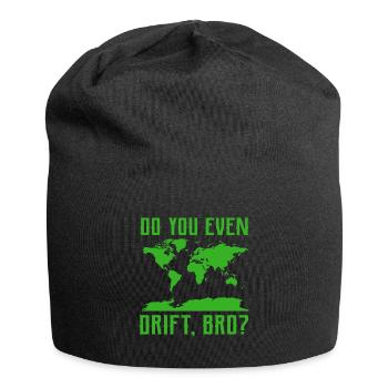 World Explorers Travelers Enthusiasts Business - Jersey Beanie - black - Front