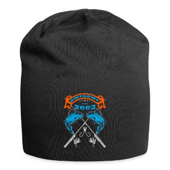 Awesome since 2003. Angel, Angler Geburtstag - Jersey-Beanie - Schwarz - Vorne