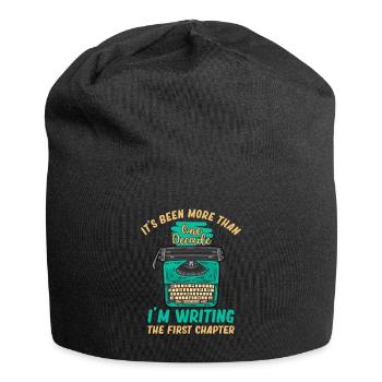 Cela fait plus d’une décennie que je - Bonnet en jersey - noir - Devant