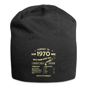 Super Original Anniversaire 53 ans vintage 1970 - Bonnet en jersey - noir - Devant
