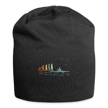 Kanuten Kanus-Rudern Kanu-Ruderer Vintage - Jersey-Beanie - Schwarz - Vorne