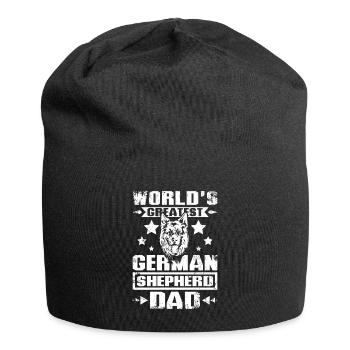World's greatest german shepherd dad - Jersey Beanie - black - Front