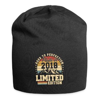 One of a kind since 2018 - Jersey Beanie - black - Front