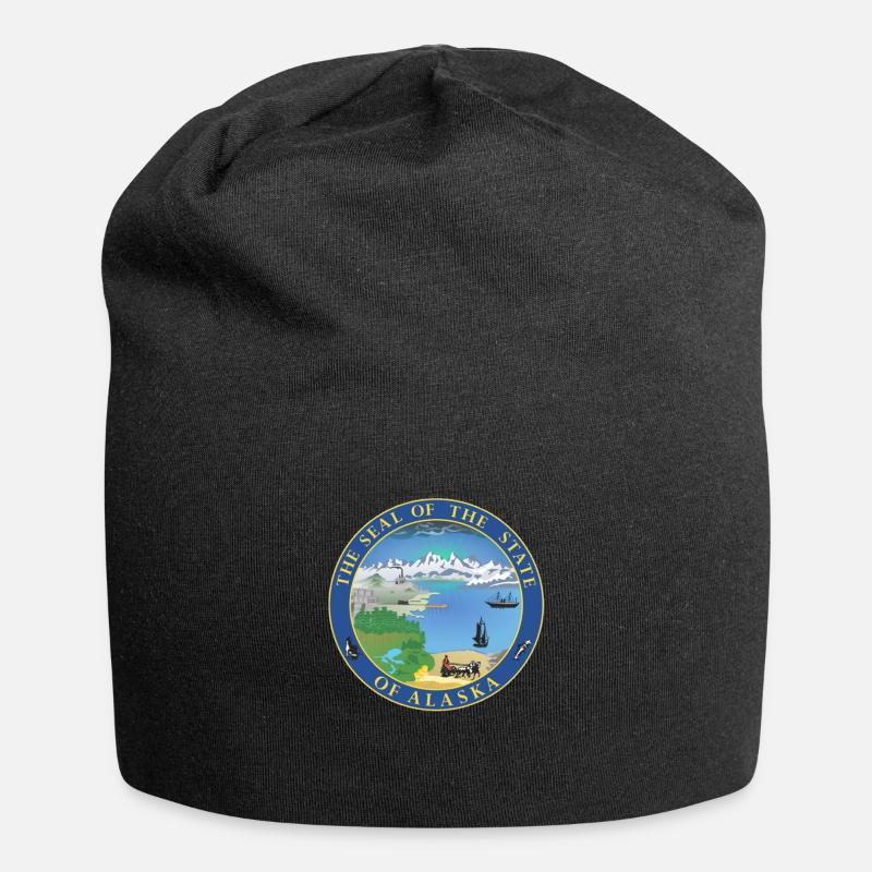Alaska - Bonnet en jersey - noir