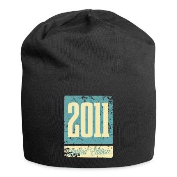 2011 Anniversaire de naissance Année de naissance - Bonnet en jersey - noir - Devant