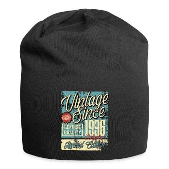 1996 Geburtstag Jahrgang Vintage Retro Legende - Jersey-Beanie - Schwarz - Vorne