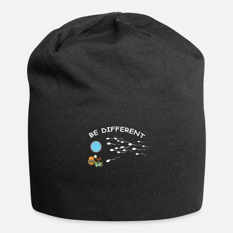 Accessoires de randonnée Wanderer Motif - Bonnet en jersey - noir