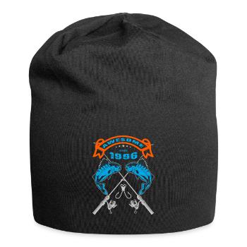 Awesome since 1996. Angel, Angler Geburtstag - Jersey-Beanie - Schwarz - Vorne