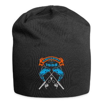 Awesome since 1998. Angel, Angler Geburtstag - Jersey-Beanie - Schwarz - Vorne