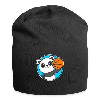 Kinder Basketball Pana - Jersey-Beanie - Schwarz - Vorne