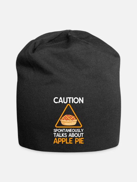 Apple pie - Jersey Beanie - black