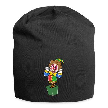 Costume de Carnaval Clown de la boîte Carnaval - Bonnet en jersey - noir - Devant