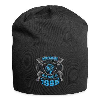 Awesome since 1995. Angel, Angler's Birthday - Jersey Beanie - black - Front