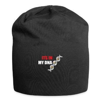 Wandern Zubehör Wanderer Motiv - Jersey-Beanie - Schwarz - Vorne